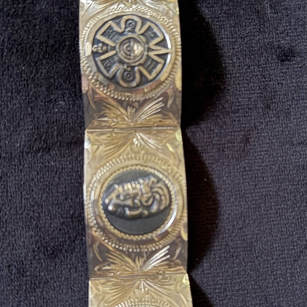 Sterling Silver Story Panel Bracelet - Picture 6 of 8